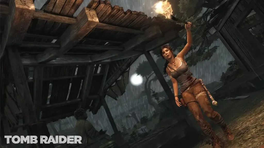 Screenshot of Lara Croft in Tomb Raider (2013)